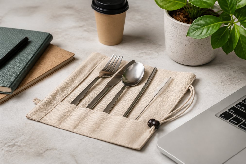 Reusable Cutlery Set Alternatives to EcoBranders