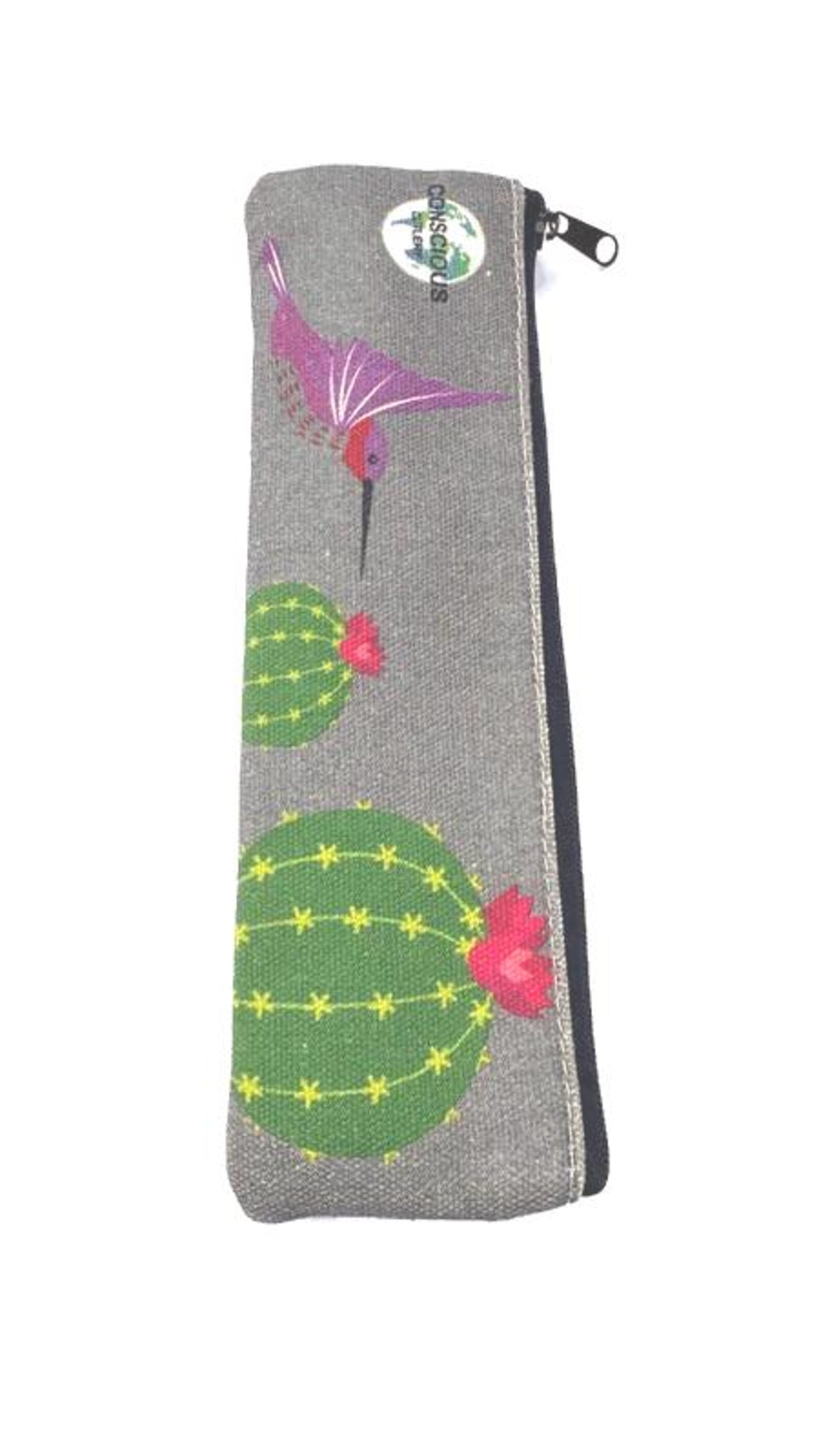 Humming Bird and Cactus Travel Cutlery Set 