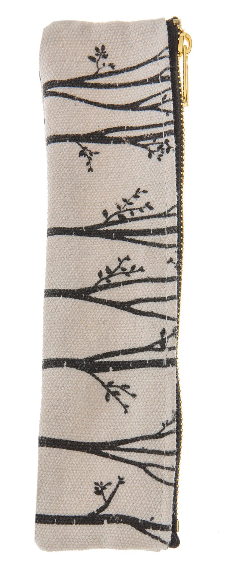 7 Piece Travel Cutlery Set With Hemp Pouch TREES