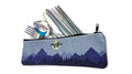 Blue Mountains Travel Cutlery Set w/ Cotton Linen Pouch 