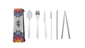 Colorful Bliss Mandala Travel Cutlery Set